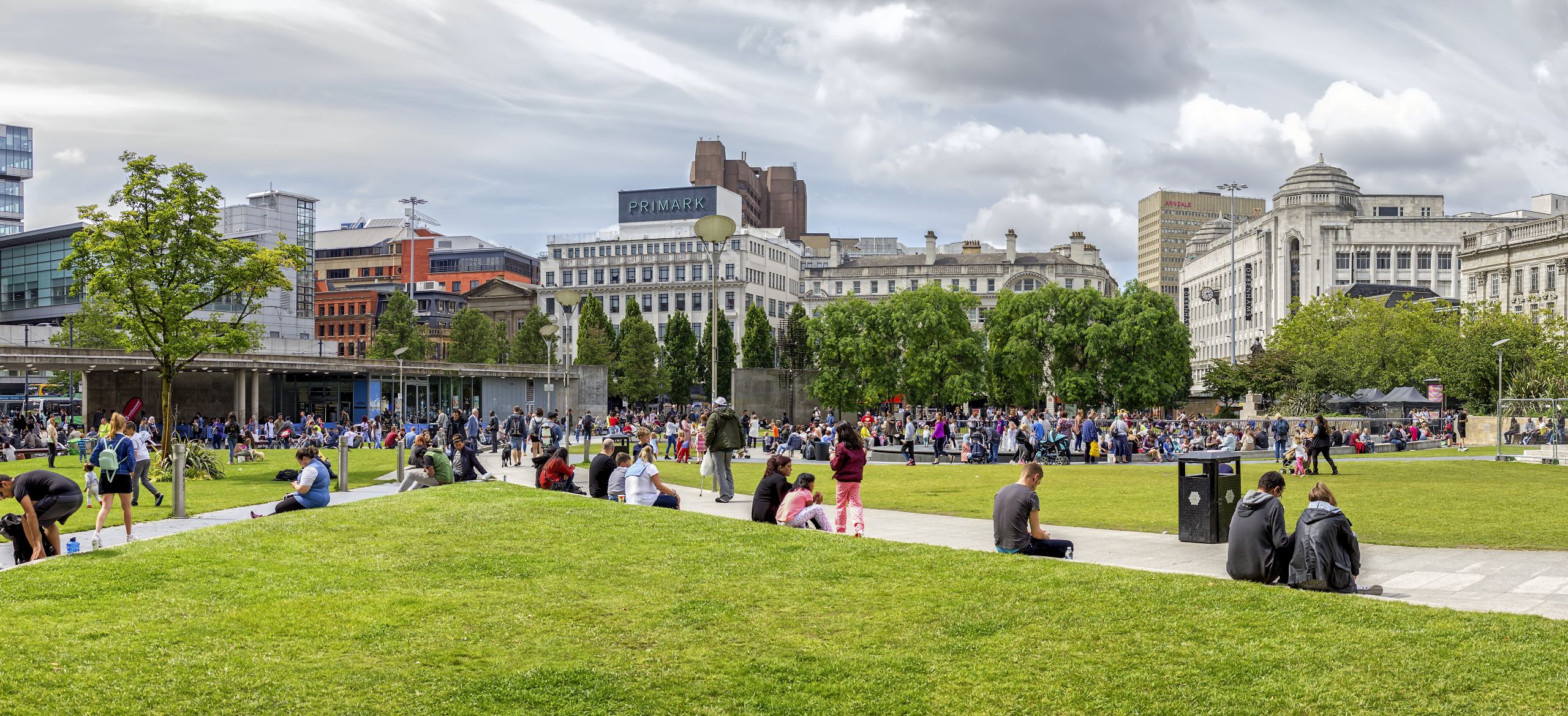 Image of Manchester's Piccadilly gardens