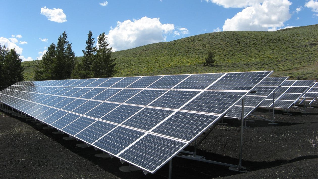 Photography of Black and Silver Solar Panels