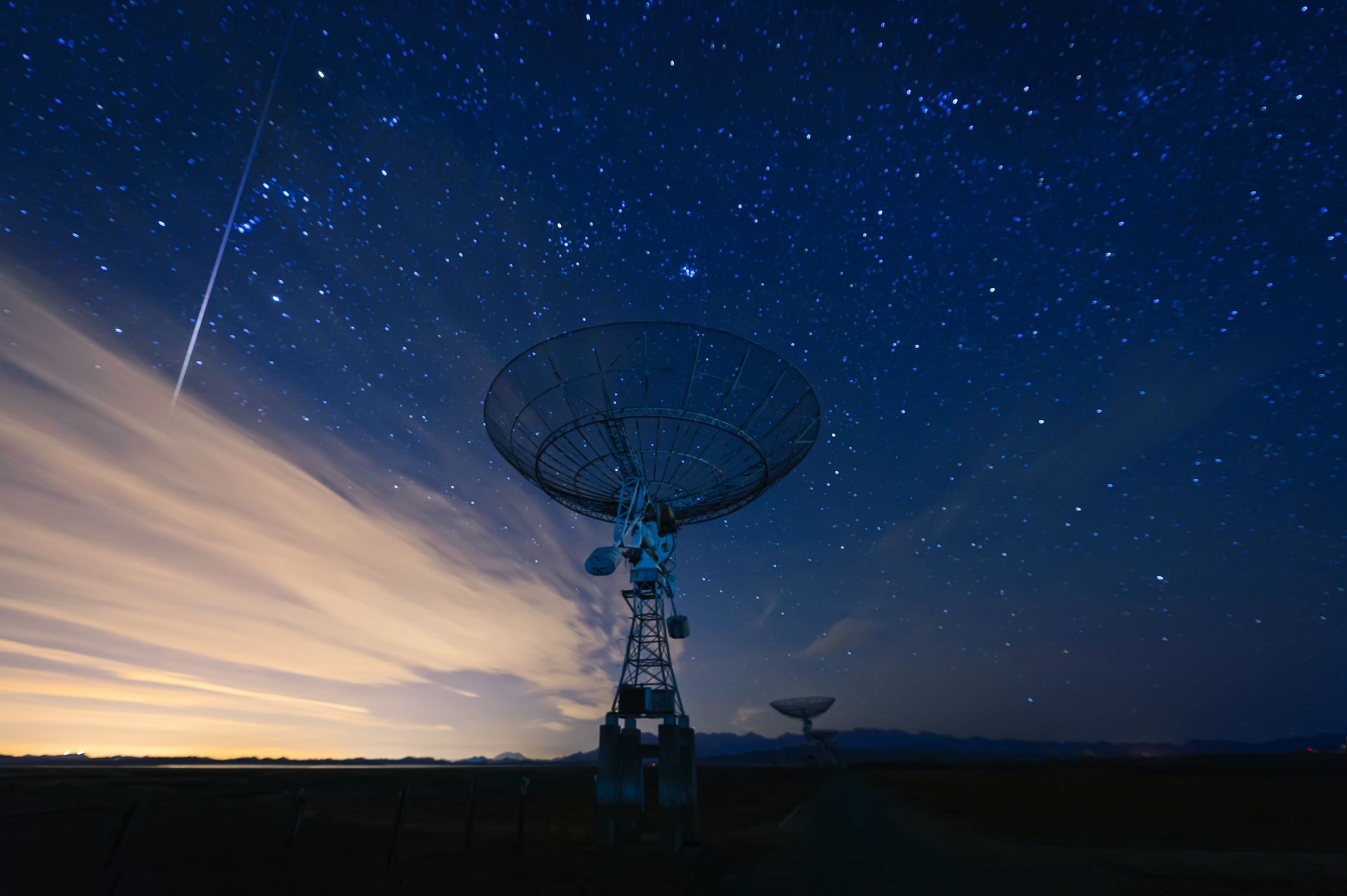 stars in the night sky
