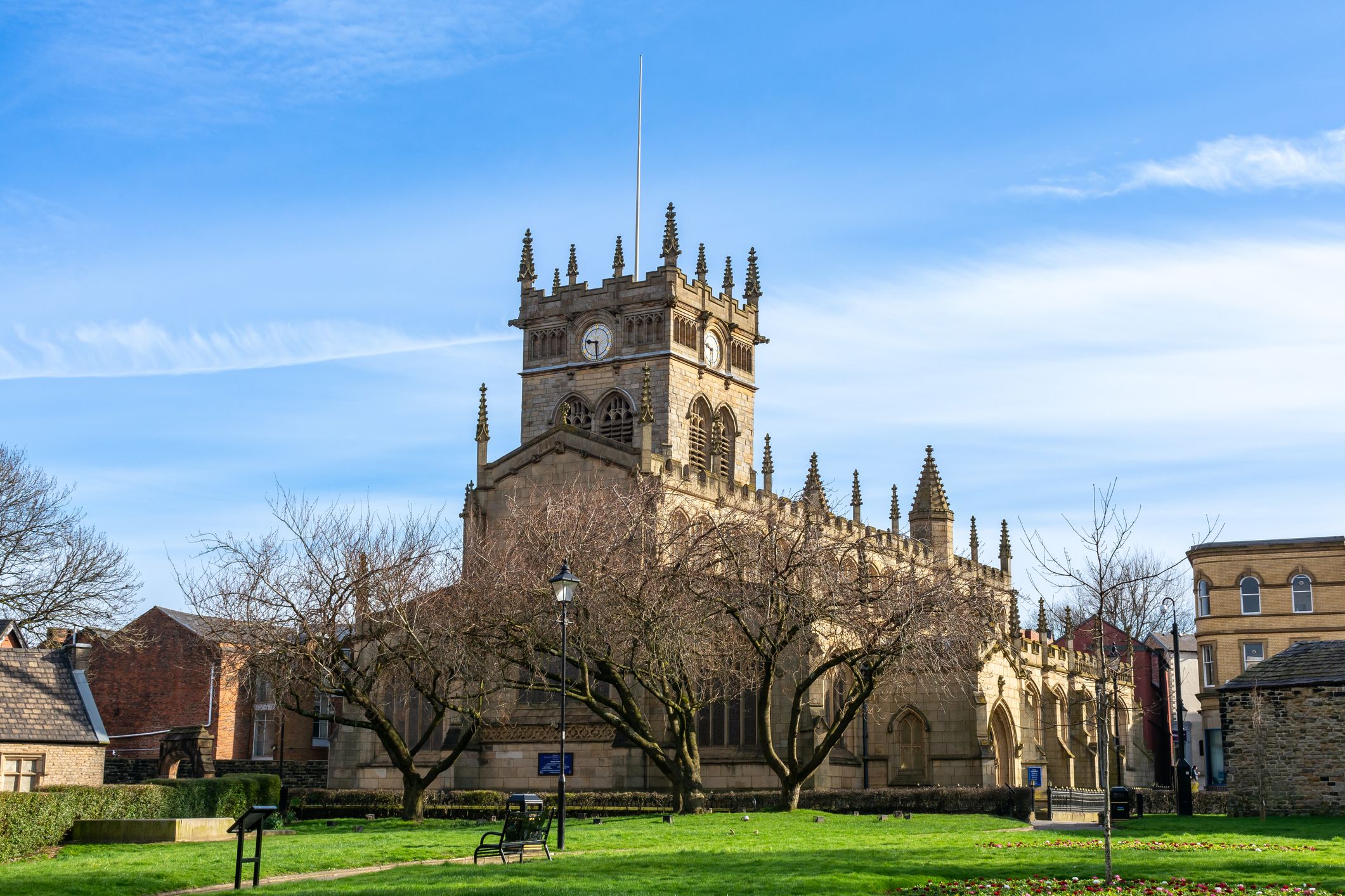 Wigan parish church